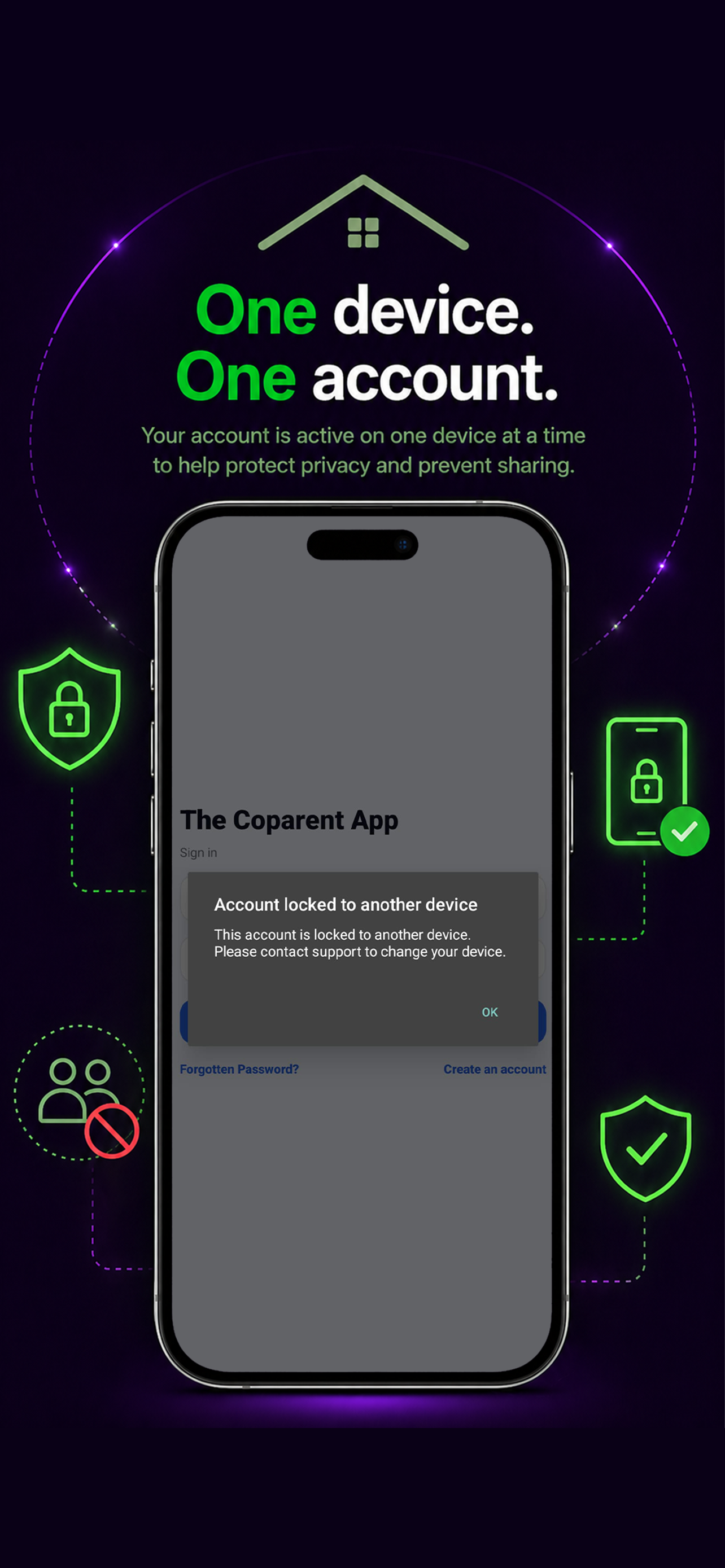 Device lock screen